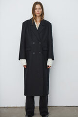 Пальто daddy женское, черный