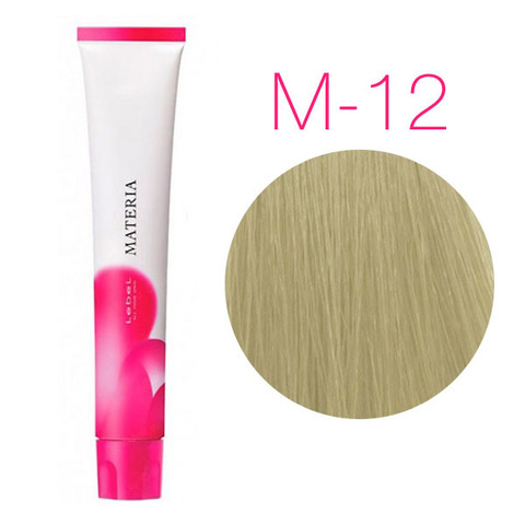 Lebel Materia 3D M-12 (супер блонд матовый) - Перманентная низкоаммичная краска для волос