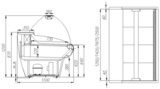 фото 4 Витрина холодильная POLUS G110 SM 1,25-1 (ВХС-1,25 Carboma G110) на profcook.ru