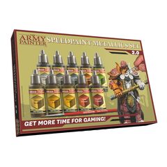 Army Painter Speedpaint Metallic Set 2.0