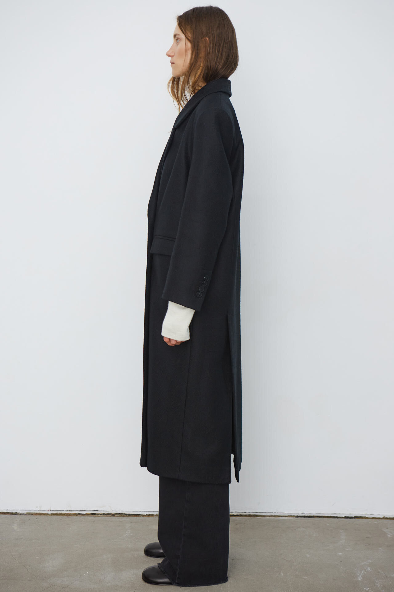 Пальто daddy женское, черный