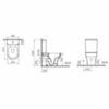 Vitra 5789B003-0075 *Rim-Ex напольный унитаз, Open back