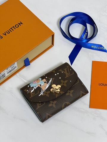 Кошелек для монет Louis Vuitton Rosalie, голубой
