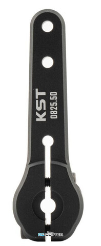 Качалка алюминиевая KST 0825.50 25T-8mm для серво KST SV6010-12
