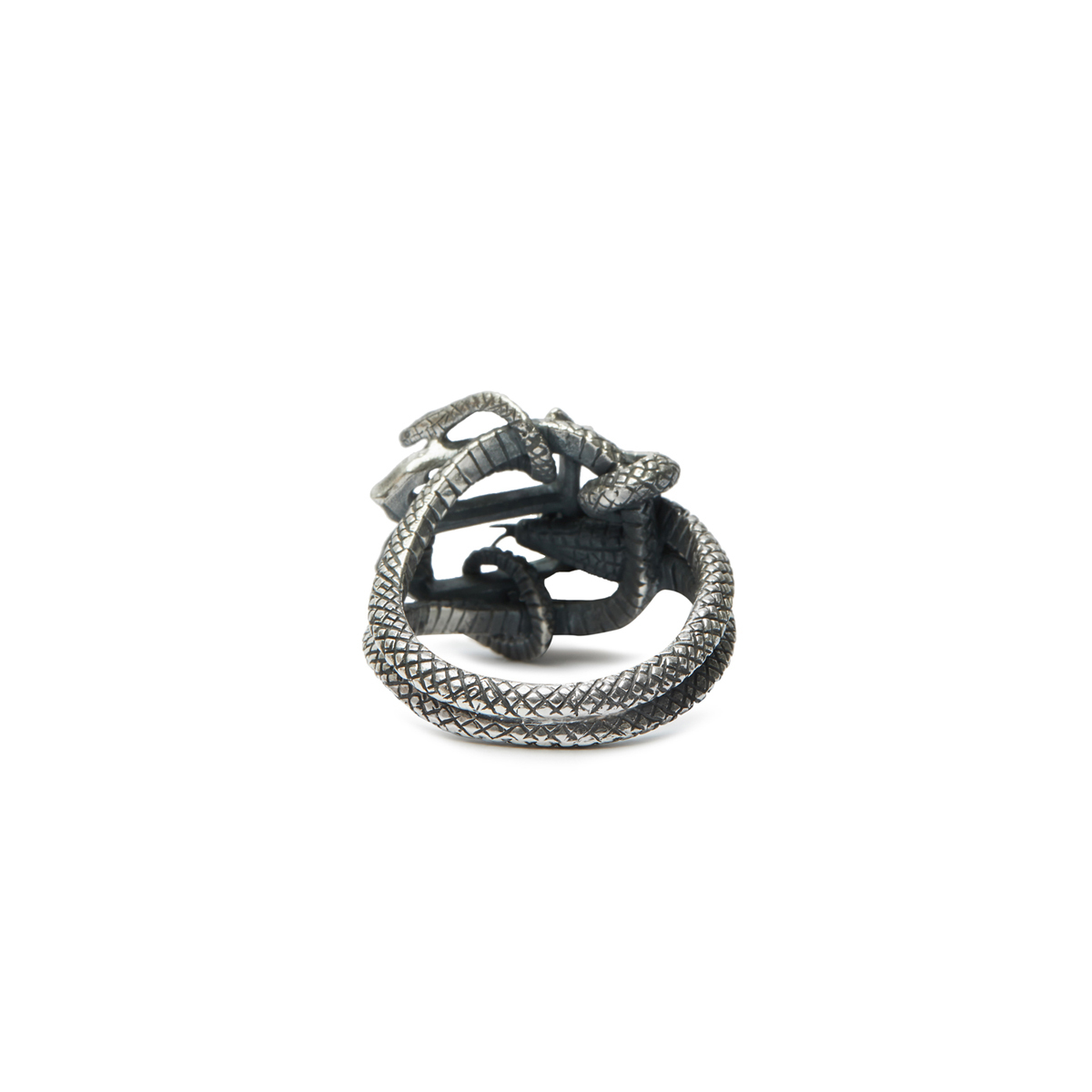 BLACK SIGN: BS×BLACK BOOTS SNAKE RING - buy online | BELIEF