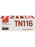 Тонер-картридж EasyPrint LM-TN116 для Konica Minolta BizHub 164, 165, 185 (11000 стр.) черный