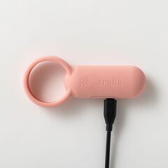 Коралловое эрекционное кольцо Iroha SVR Coral Pink - 