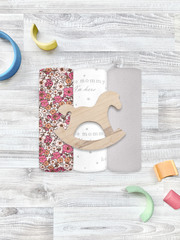 Сет из 3х пелёнок Mjölk Bloom/Hello Mommy/White Sand