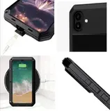 Бронированный противоударный чехол Taktik Extreme для iPhone 16 Plus черный