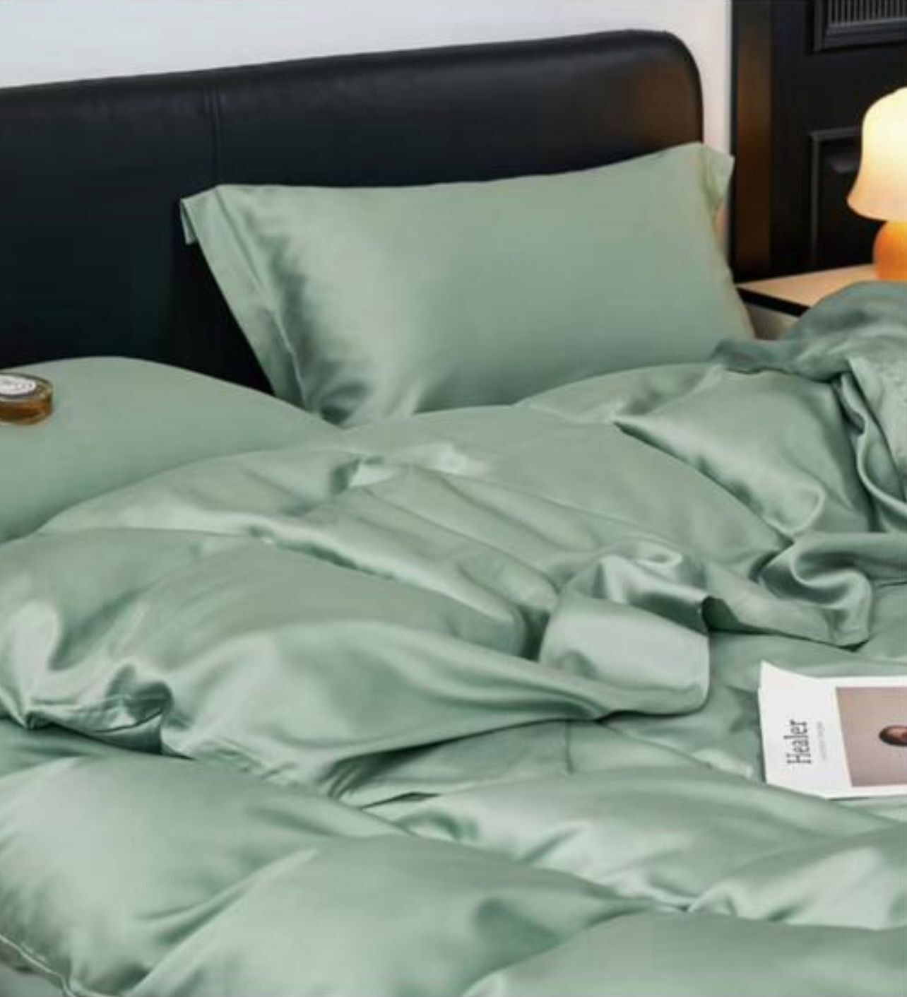 Комплект Полуторка Тенсель Темно мятный