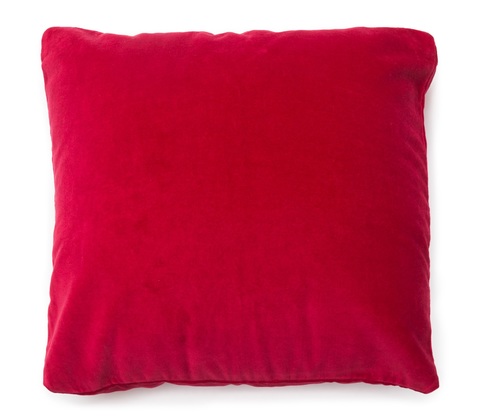 Подушка декоративная 45x45 Blanc Des Vosges Pacha Cerise