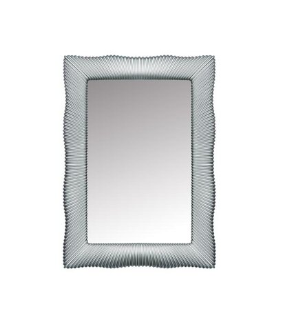 Зеркало прямоугольное с подсветкой, серебро Boheme 522