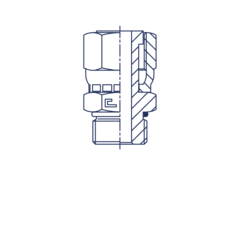 ФИТИНГ ORFS STRAIGHT 12-18X1.5 CAST