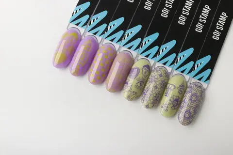 Пластина для стемпинга GO STAMP 125 Chakra