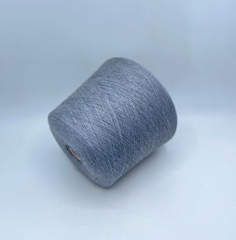 Zegna Baruffa (пр.Италия), art-Cashwool, 2/30 1500м/100гр. 100%Меринос,  цвет-Серый меланж(791/23/426), арт-34427
