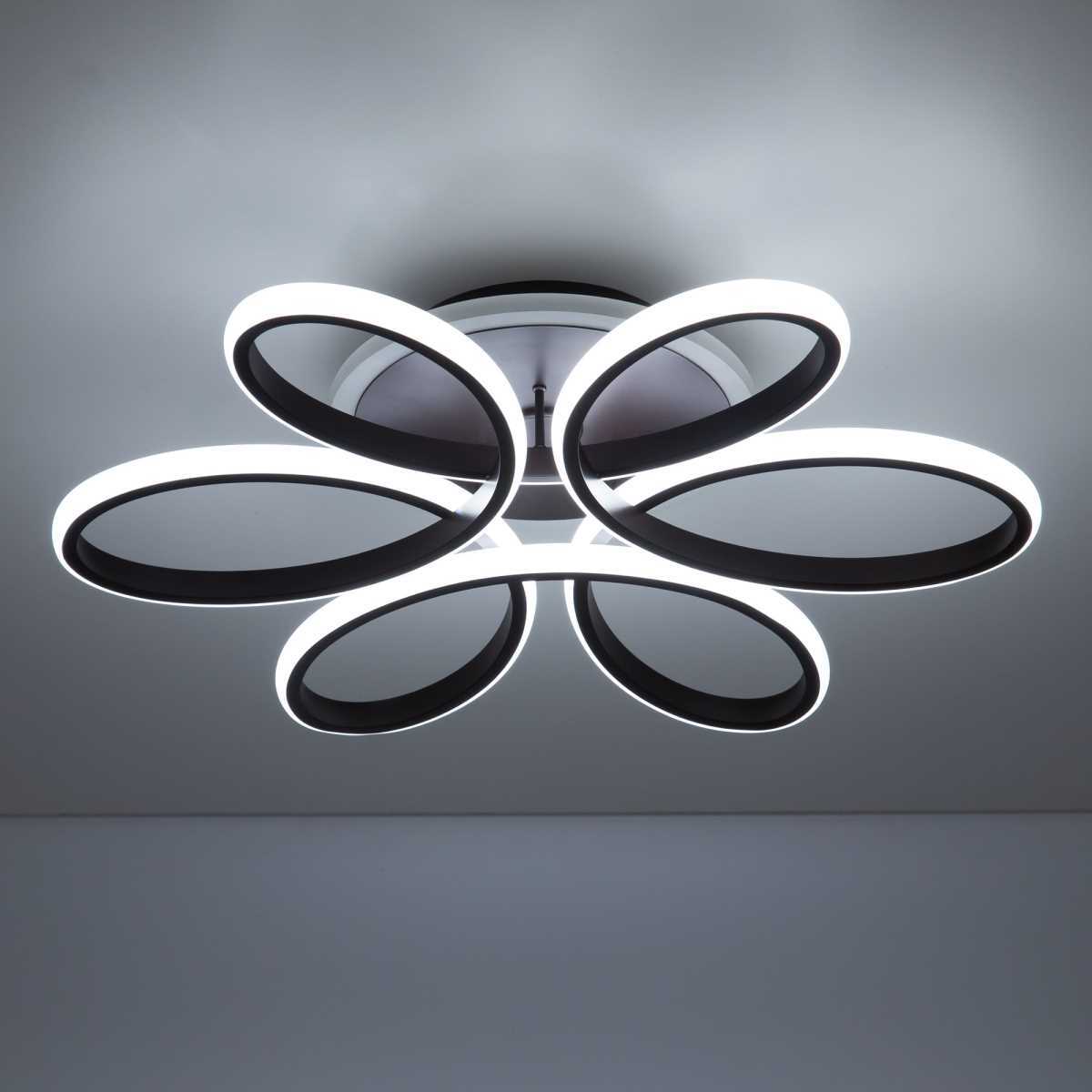 Потолочная светодиодная люстра Citilux Сезар Смарт CL233A155E