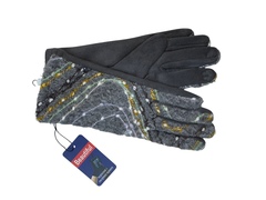 Перчатки. Женские. Материал верха: Шерстяной барашек. Внутри плюш-флис. 12 шт в упаковке, разные цвета.