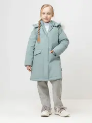 пальто  для девочки  ВК 38107/11 ГР
