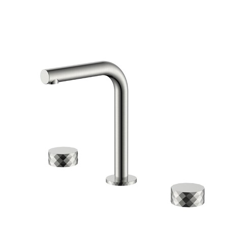Boheme 152-NB.1 Смеситель на столешницу STICK DIAMOND на 3 отв. Nickel Brush