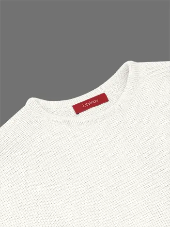 Джемпер оверсайз из мягкой шерсти