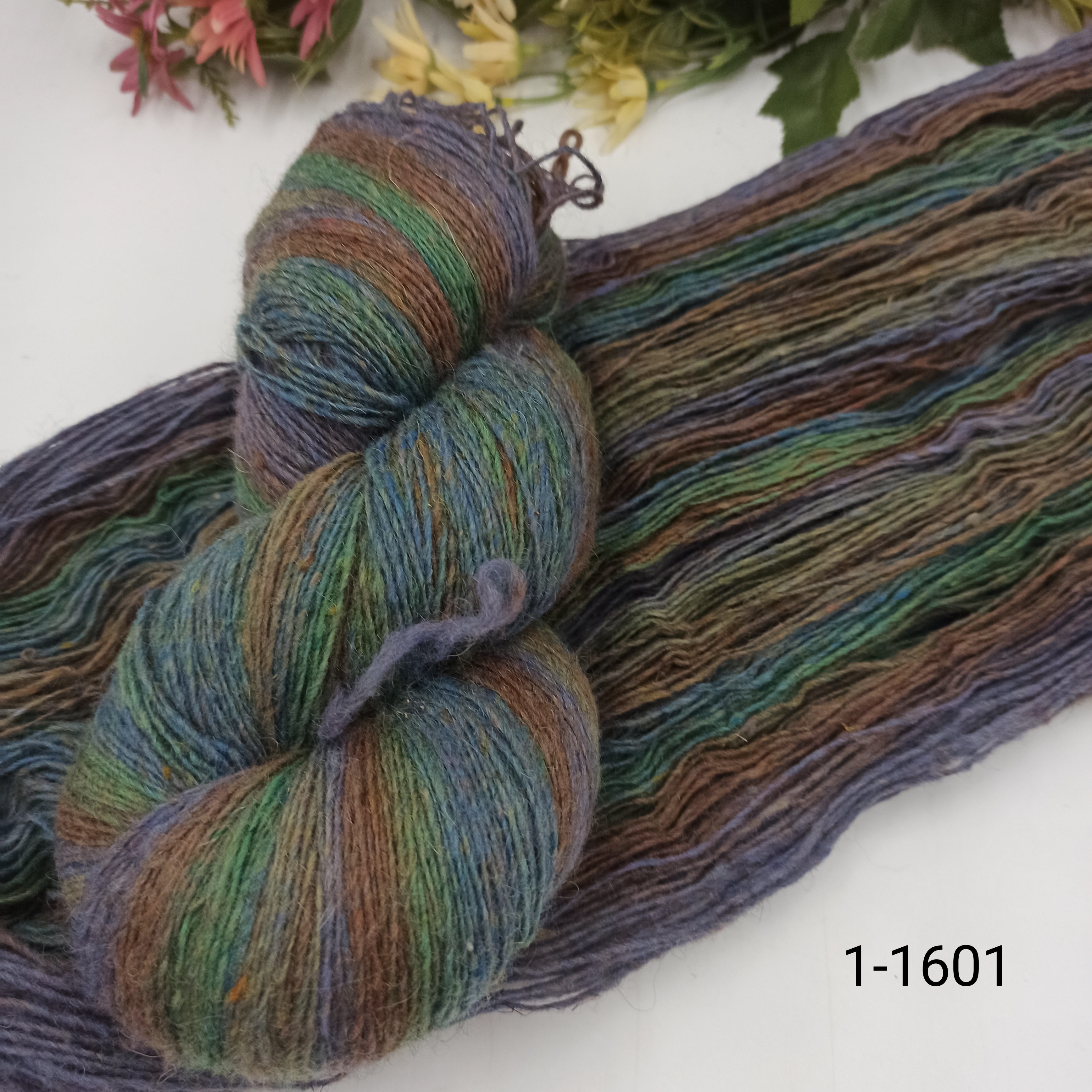 Дундага 6/1 шерсть секционного окрашивания 01-1601 420м/100гр