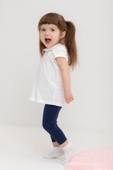 бриджи  для девочки  КП 4321/индиго