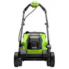 Газонокосилка Greenworks GD24LM331 24V (33 см) аккумуляторная, без АКБ и ЗУ
