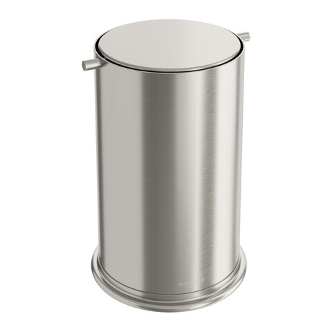 Boheme 10916-NB Ведро для мусора с вращающейся крышкой Nickel Brush