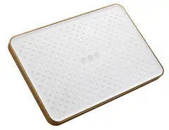 Лейка верхнего душа 305мм x 205мм BELZ BD02-5 брашированное золото