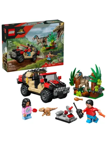 Конструктор Jurassic World 76972 Побег по бездорожью