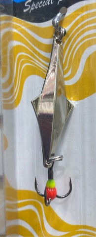 21 Блесна зимняя KDF Minkur 130-8026 3 гр 42 мм цв silver