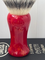 Помазок Omega Elite 5 Elements FIRE из коллекции 5 Elements