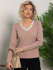 Блуза с кантом Либерти (беж) Б15597-50М LT Collection