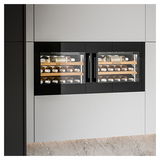 Винный шкаф MEYVEL MV19PRO-KBB1 49 л 592х572х455 мм сталь, черный