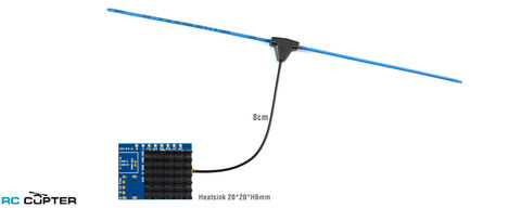 Приёмник Matek mR900-30C, mLRS (MAVLink) 900MHz, CAN Receiver
