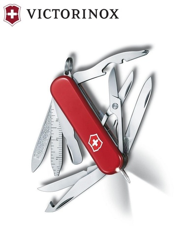 Нож-брелок Victorinox Midnite Mini Champ, 58 mm, 17 функций (0.6386)