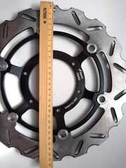 Переднии тормозные диски на Honda CBF1000