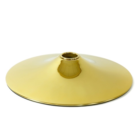 База D-415 мм, Gold, золото, круглое основание барного стула, диск