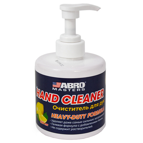 Очиститель для рук с дозатором ABRO MASTERS 500мл HC-500-AM-RE
