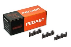 Гвозди 2.7*22 мм кованые с ребрами жесткости (1000шт/уп) FEDAST