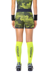 Женские теннисные шорты Hydrogen Women Tech Camo Shorts - camo fluo yellow/black