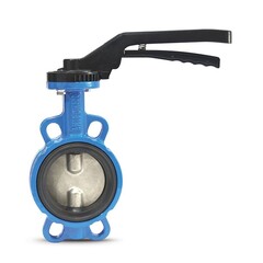 Затвор чугунный с диском из нержавеющей  стали, уплотнение EPDM, DN250, PN16, межфланцевый, ручной FAF 3500250