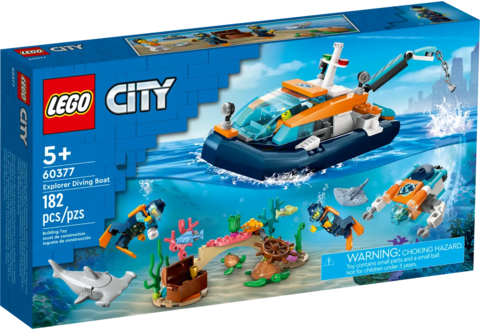 Конструктор City 60377 Корабль подводных исследований