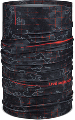 Тонкая зимняя бандана-труба Buff Thermonet Emgy Graphite