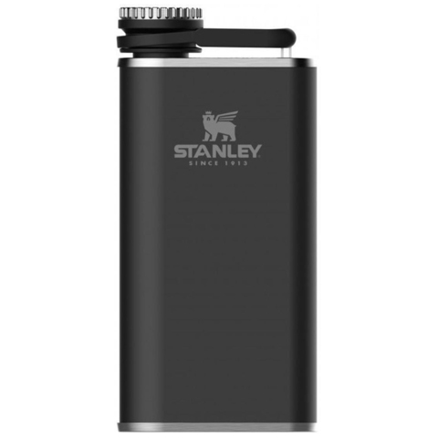 Фляга Stanley The Easy-Fill Wide Mouth Flask (10-00837-127) 0.23л черная