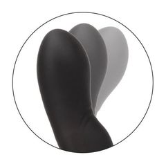 Чёрный вибромассажер простаты Eclipse Rocking Probe - 11,5 см. - 