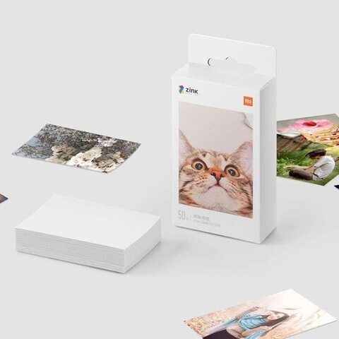 Бумага Xiaomi Mi Portable Photo Printer Paper (2x3-inch, 20 листов)