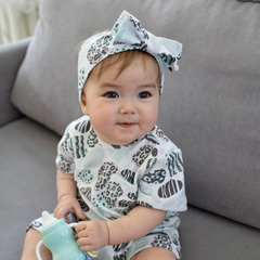 Повязка на голову с бантиком (ментоловые камешки)