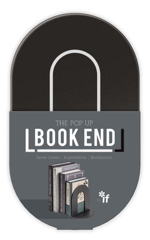 Kitab stendi - The PopUp Book End Black