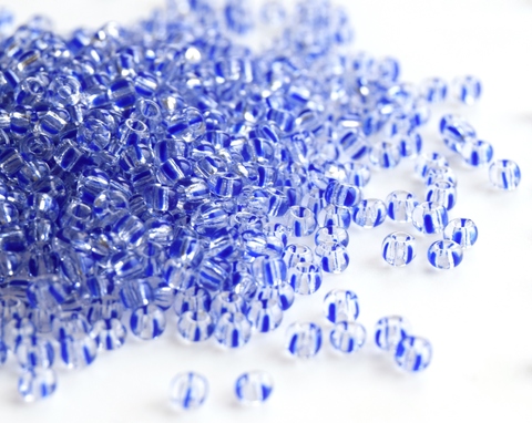 Бисер чешский полосатый Preciosa 00330, размер 10/0